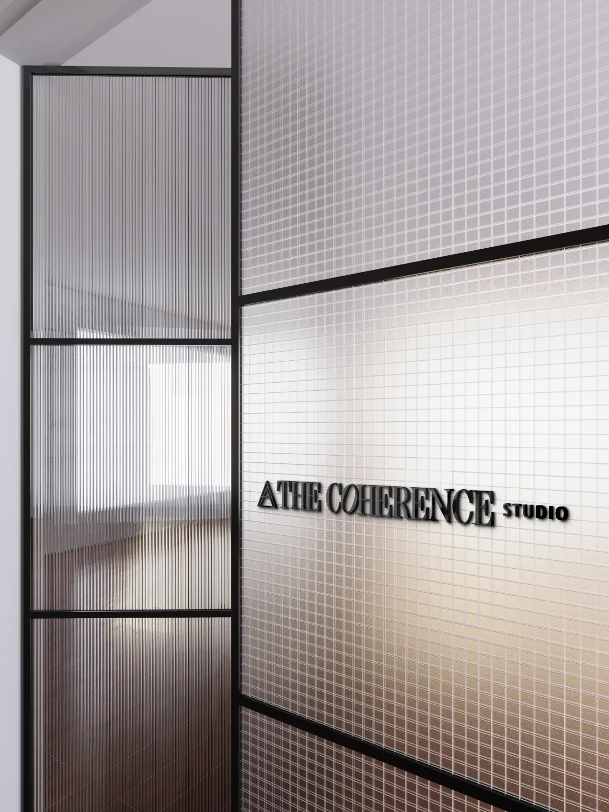 Interior signage design for nurse coach brand The Coherence Studio, by Dream Wild Studio.